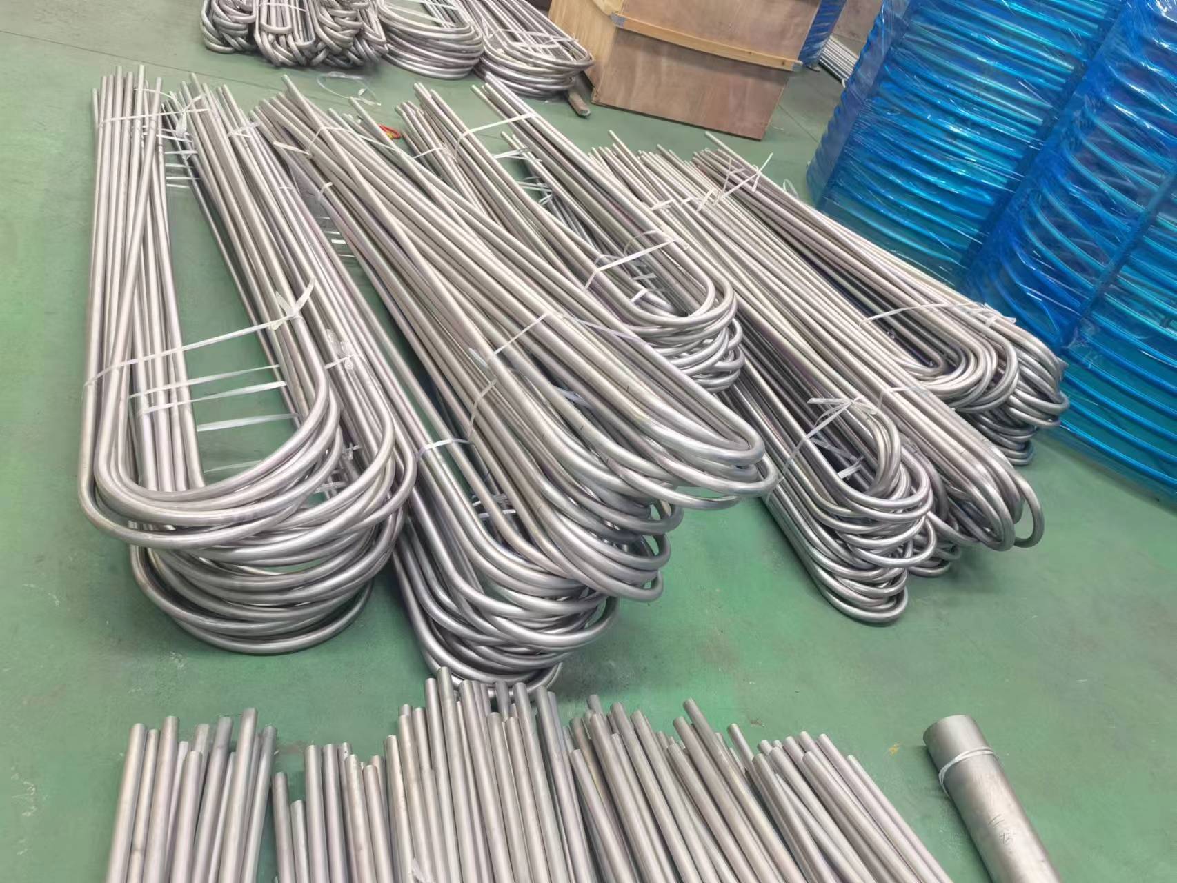 钛盘管,钛U型加热管的特点及性能分析(图1) 钛盘管,钛U型加热管的特点及性能分析(图1)
