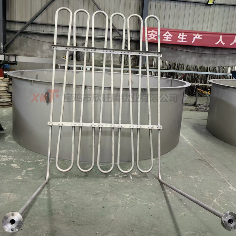 钛合金换热蛇形管