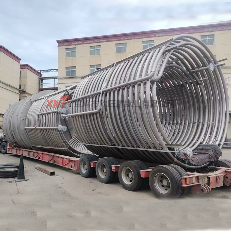 TA10双层钛盘管--欣旺腾钛业